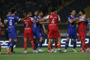 استقلال 1- 1 پرسپولیس، دربی 107